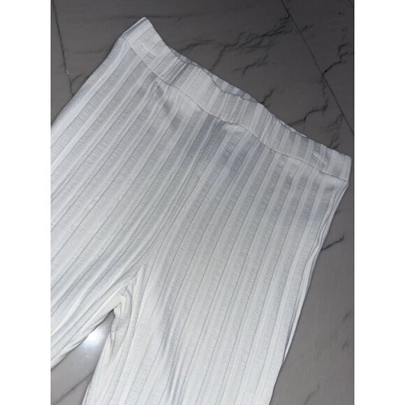 SIMON MILLER Saturn Pant in Macadamia Medium New Womens Ribbed Trousers - Picture 6 of 9